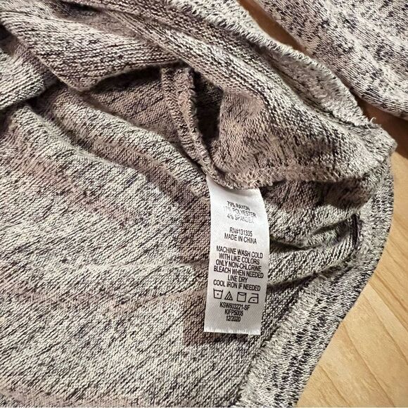 Stitch Fix Nine Britton Tan Front Tie Long Sleeve Women’s Medium - Picture 4 of 4